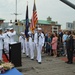 Battleship Sailor retirement ceremony