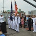 Battleship Sailor retirement ceremony