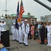 Battleship Sailor retirement ceremony