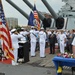 Battleship Sailor retirement ceremony