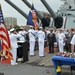 Battleship Sailor retirement ceremony