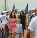 Battleship Sailor retirement ceremony