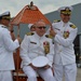 Battleship Sailor retirement ceremony