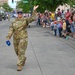 Airmen walk in CFD parade