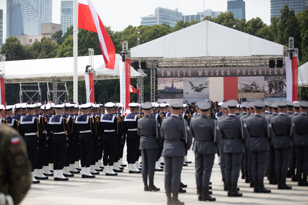 US Soldiers participate in Poland Armed Forces Day