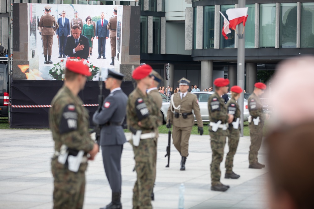 US Soldiers participate in Poland Armed Forces Day