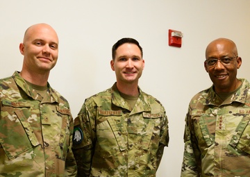 CSAF visits Eielson