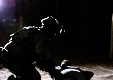 Massachusetts National Guard Soldiers conduct joint law enforcement training during NS-22