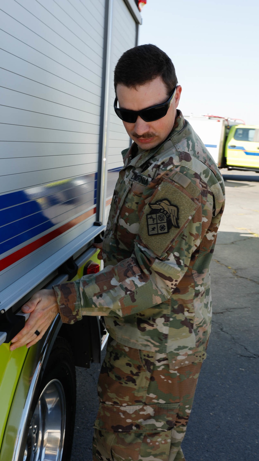 California State Guard receives five Type VI fire engines from Cal OES