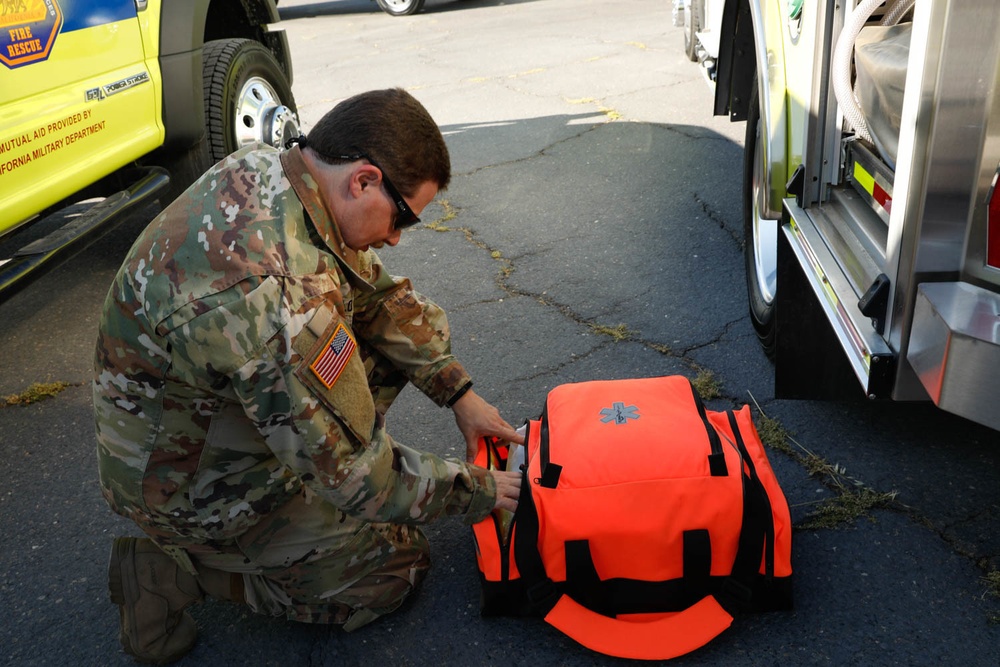 California State Guard receives five Type VI fire engines from Cal OES