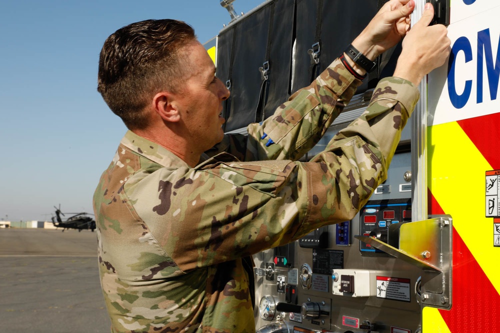 California State Guard receives five Type VI fire engines from Cal OES