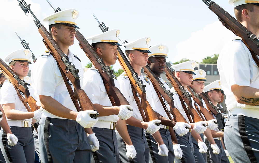 Class of 2026 cadets rejoice during A-Day Parade