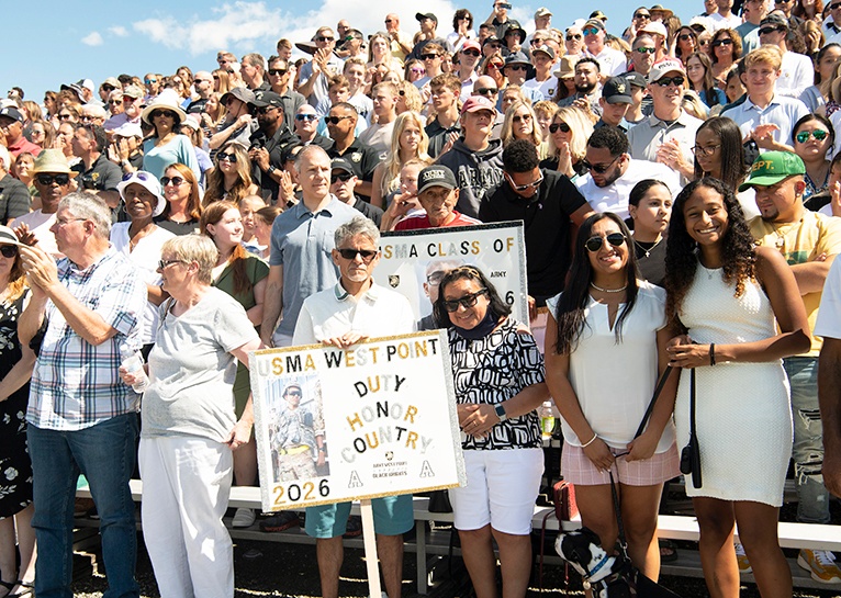 Class of 2026 cadets rejoice during A-Day Parade