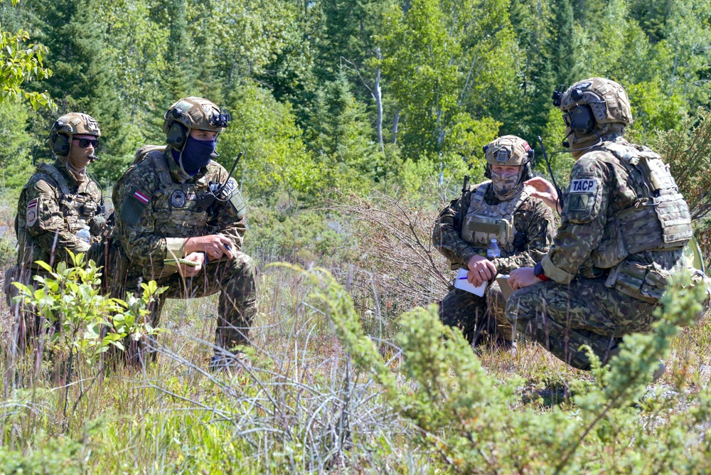 Latvian JTACs train at Northern Strike 22-2