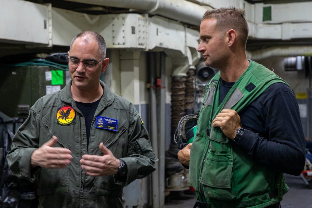 The USS Bainbridge is on a scheduled deployment in the U.S. Naval Forces Europe area of operations, employed by U.S. Sixth Fleet to defend U.S., Allied and Partner interests.