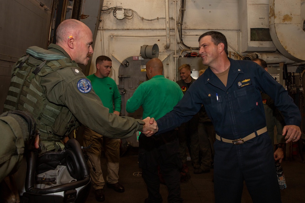 The USS Bainbridge is on a scheduled deployment in the U.S. Naval Forces Europe area of operations, employed by U.S. Sixth Fleet to defend U.S., Allied and Partner interests.