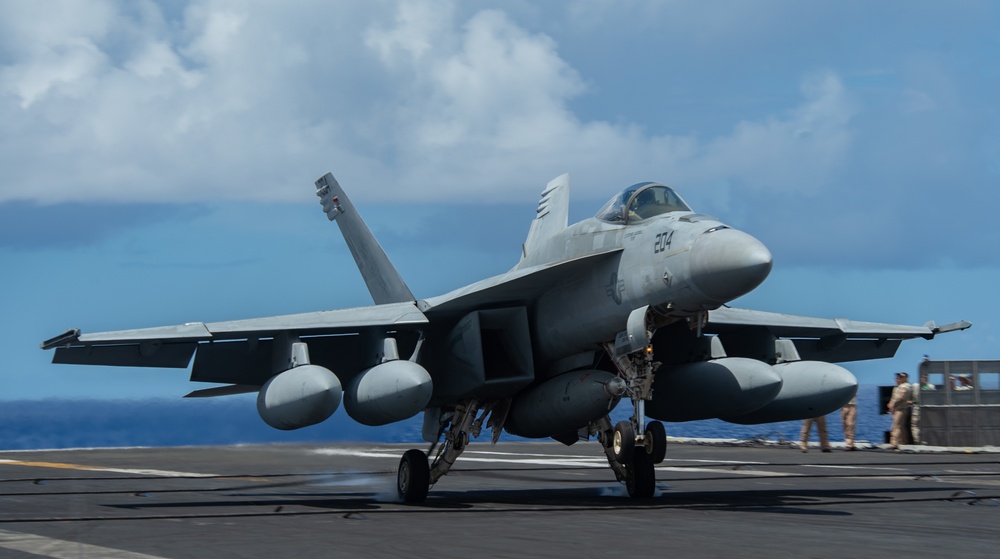 USS Ronald Reagan Conducts Flight Operations