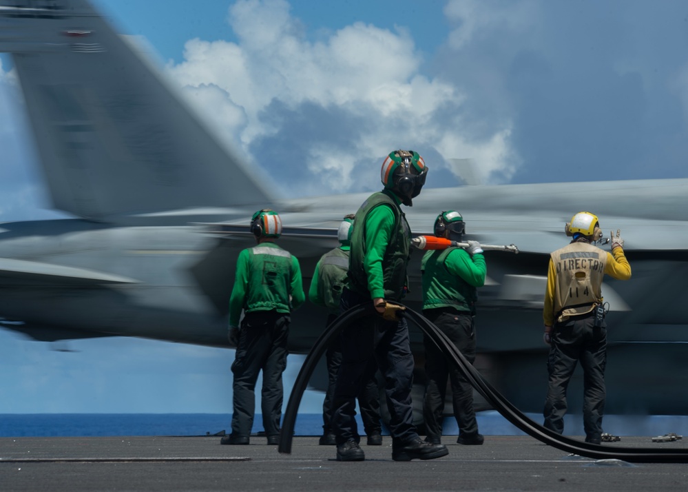 USS Ronald Reagan Conducts Flight Operations