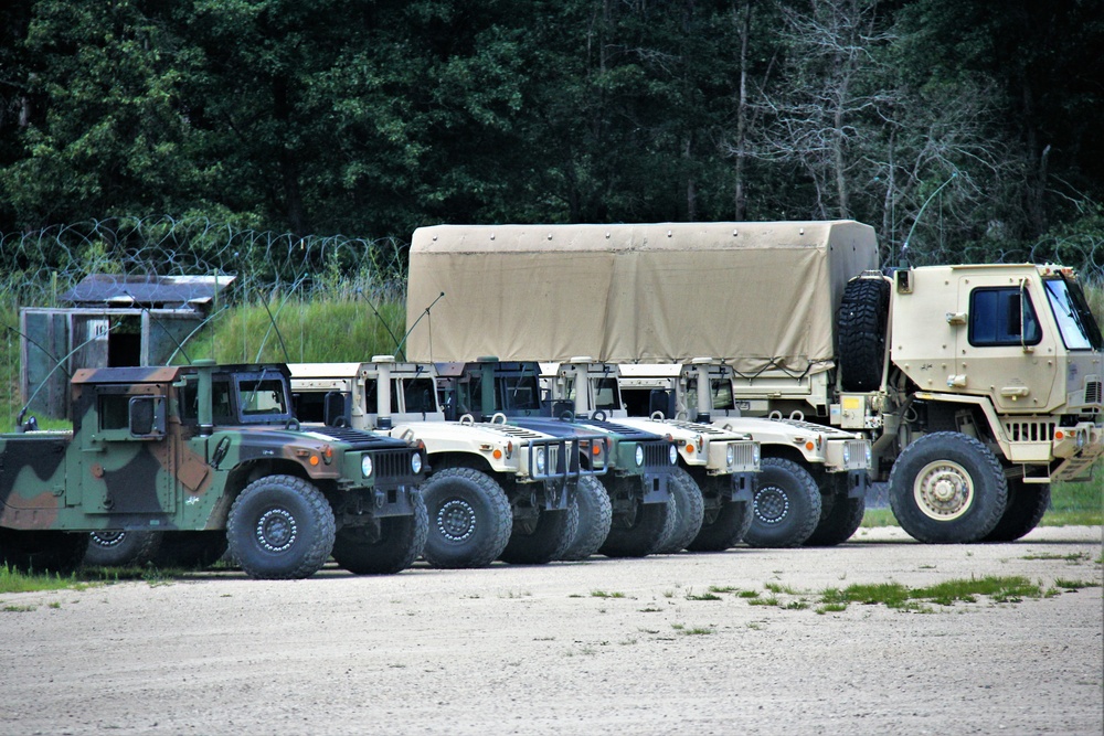 Training operations for 86th Training Division’s Combat Training Support Training Exercise 86-22-02