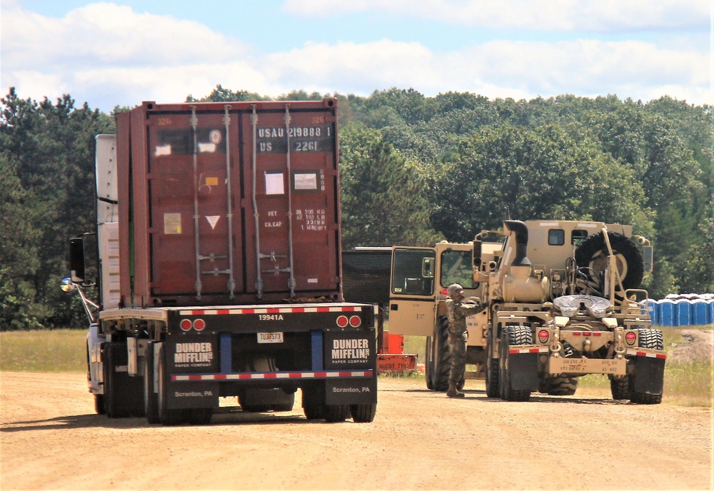 Training operations for 86th Training Division’s Combat Training Support Training Exercise 86-22-02