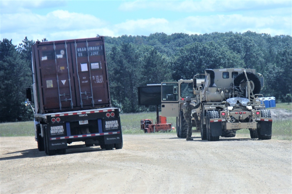 Training operations for 86th Training Division’s Combat Training Support Training Exercise 86-22-02