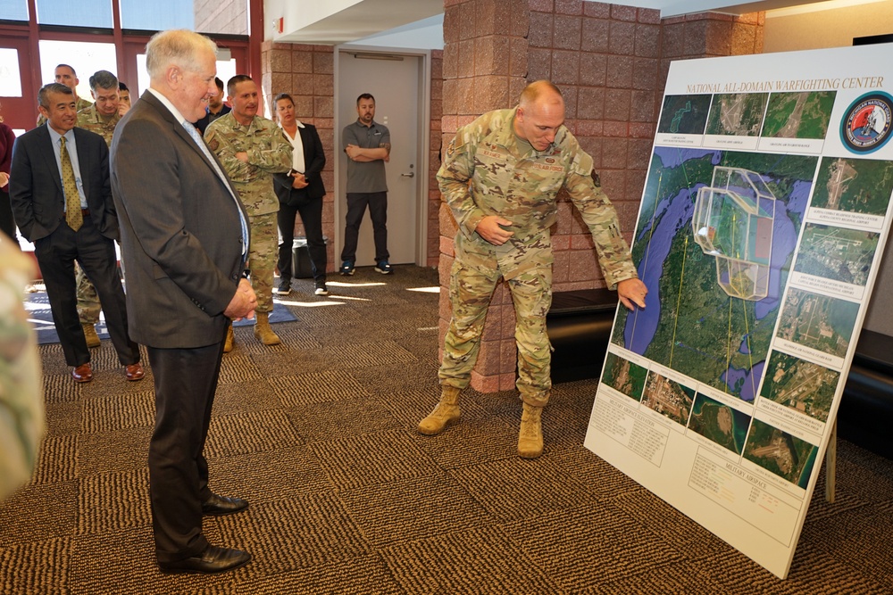 Secretary of the Air Force Frank Kendall visits Michigan