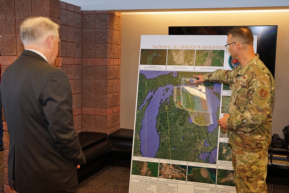 Secretary of the Air Force Frank Kendall visits Michigan