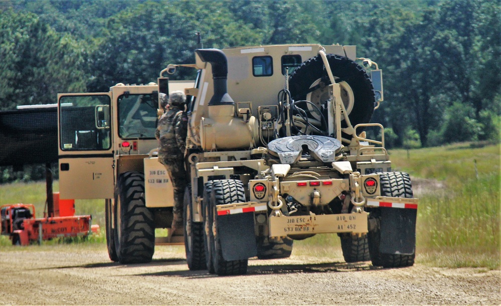 Training operations for 86th Training Division’s Combat Training Support Training Exercise 86-22-02