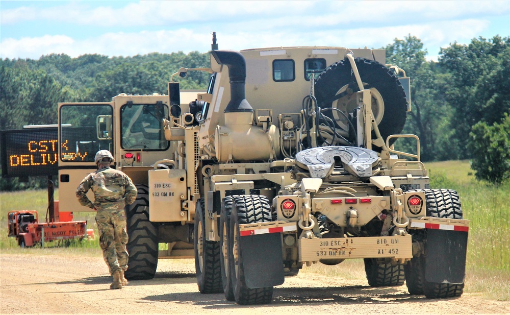 Training operations for 86th Training Division’s Combat Training Support Training Exercise 86-22-02