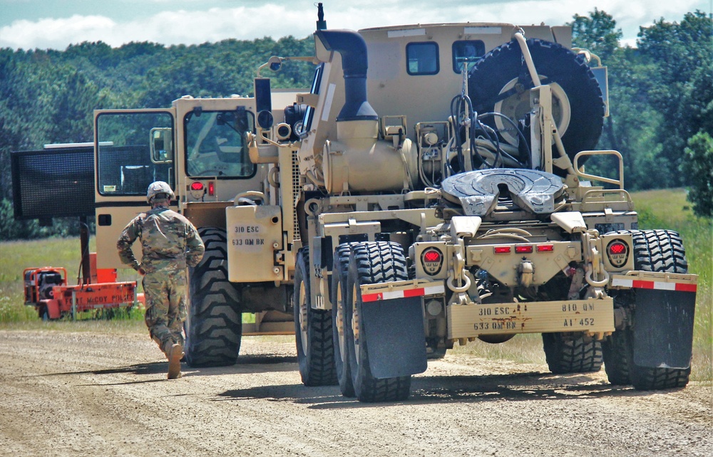 Training operations for 86th Training Division’s Combat Training Support Training Exercise 86-22-02