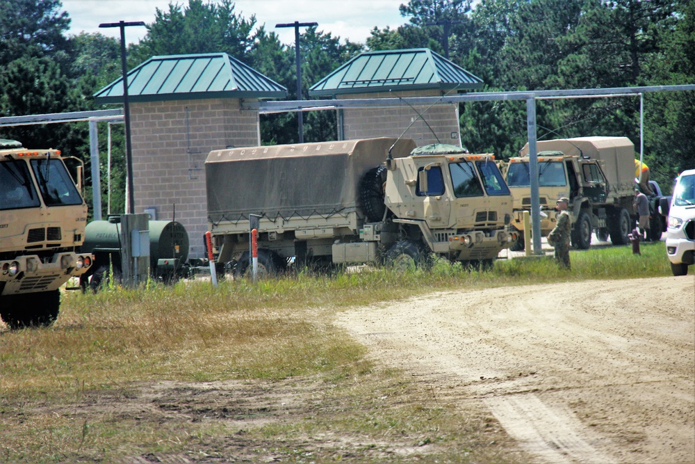 Training operations for 86th Training Division’s Combat Training Support Training Exercise 86-22-02