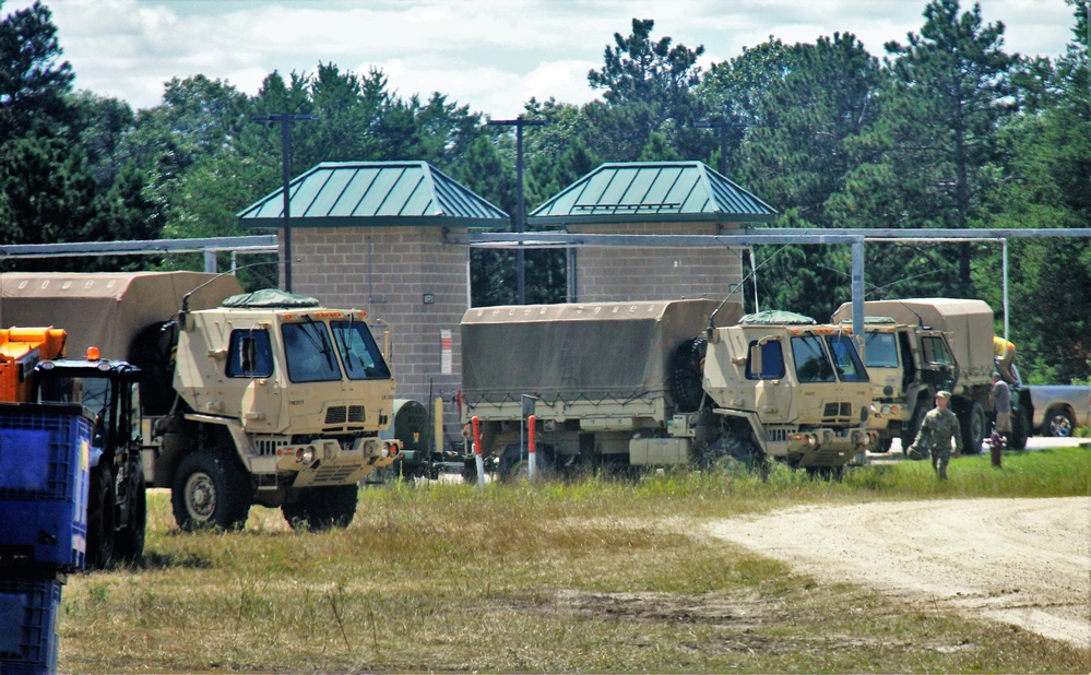 Training operations for 86th Training Division’s Combat Training Support Training Exercise 86-22-02