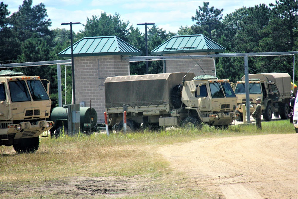 Training operations for 86th Training Division’s Combat Training Support Training Exercise 86-22-02