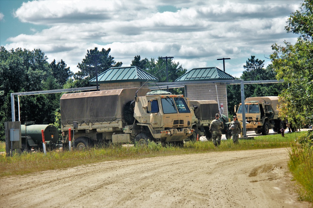 Training operations for 86th Training Division’s Combat Training Support Training Exercise 86-22-02