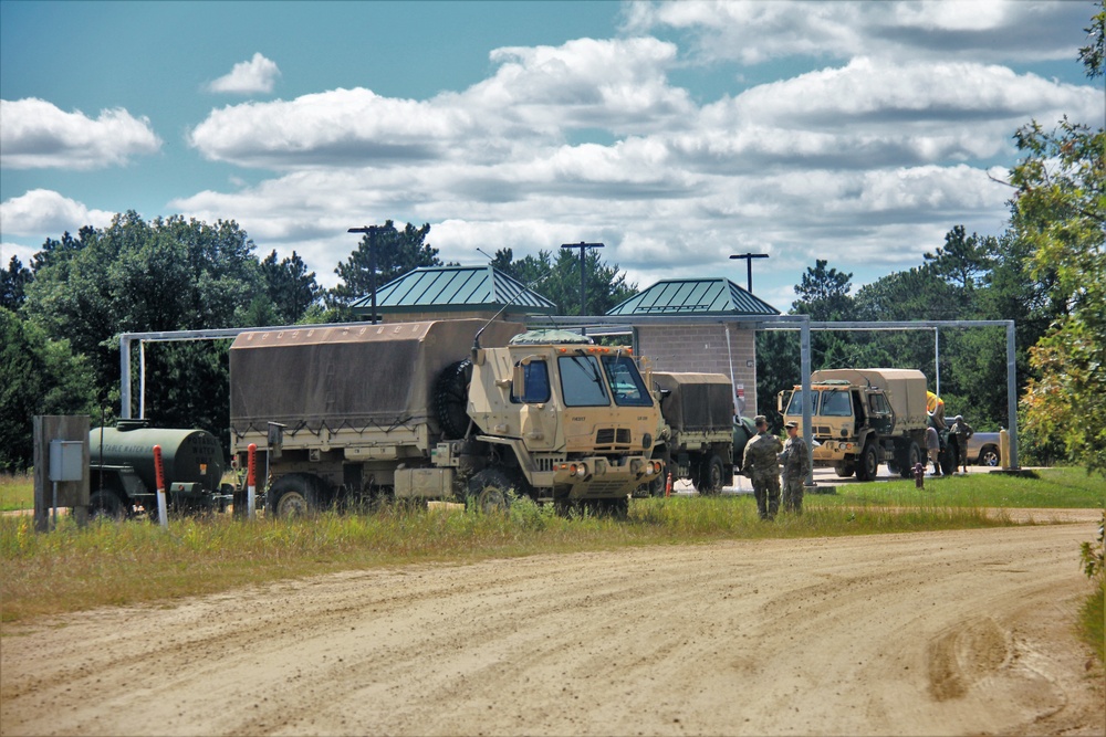 Training operations for 86th Training Division’s Combat Training Support Training Exercise 86-22-02