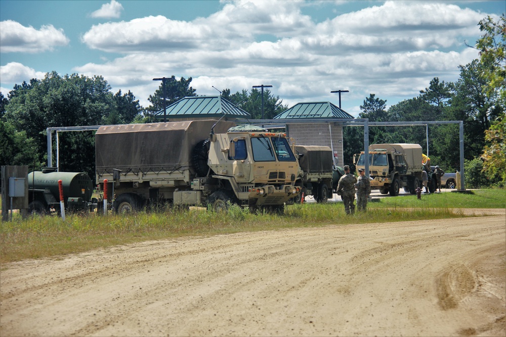 Training operations for 86th Training Division’s Combat Training Support Training Exercise 86-22-02