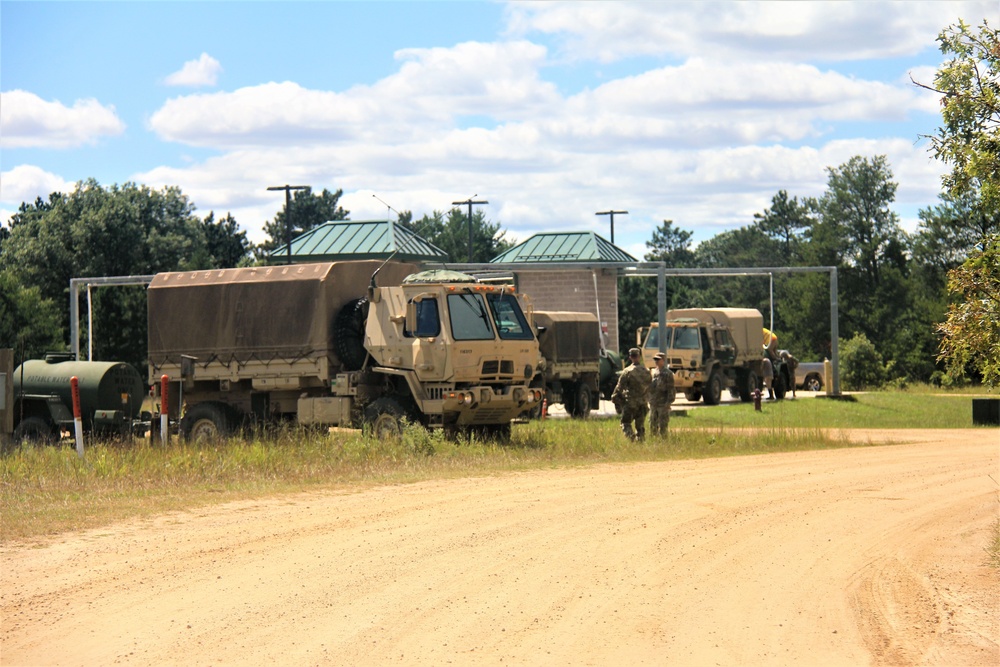 Training operations for 86th Training Division’s Combat Training Support Training Exercise 86-22-02