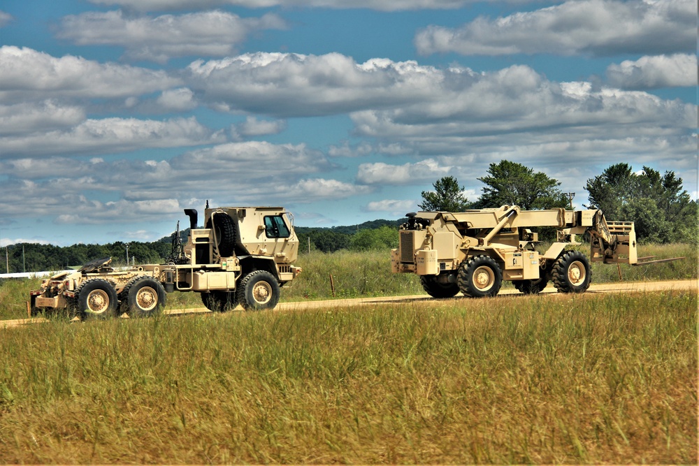 Training operations for 86th Training Division’s Combat Training Support Training Exercise 86-22-02