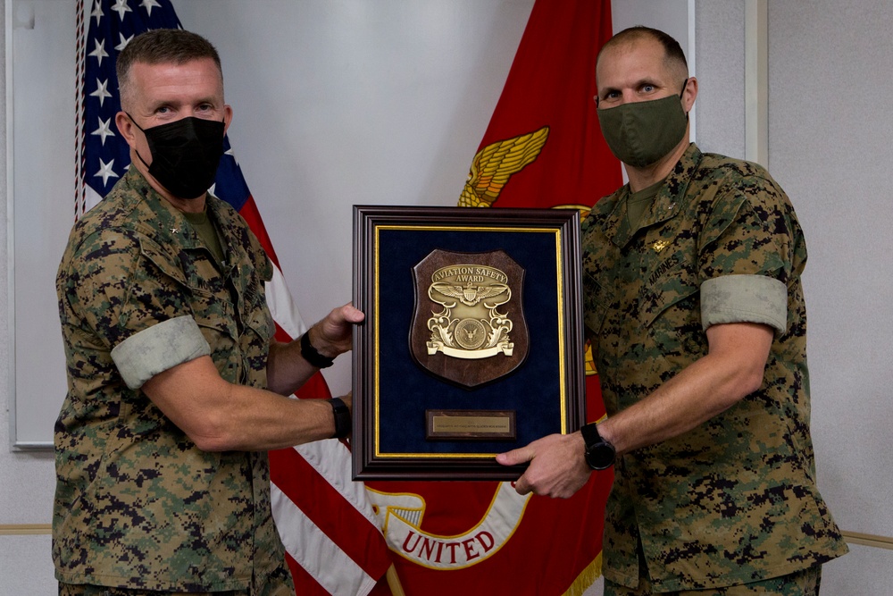 MCAS Miramar receives the 2022 Safety Award