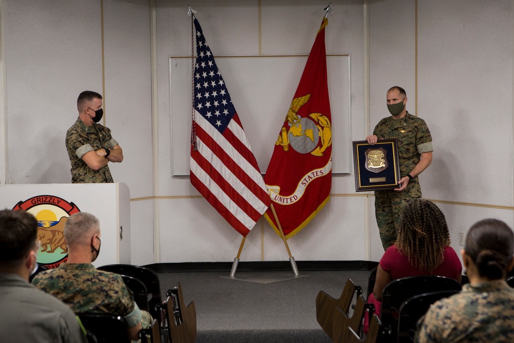 MCAS Miramar receives the 2022 Safety Award