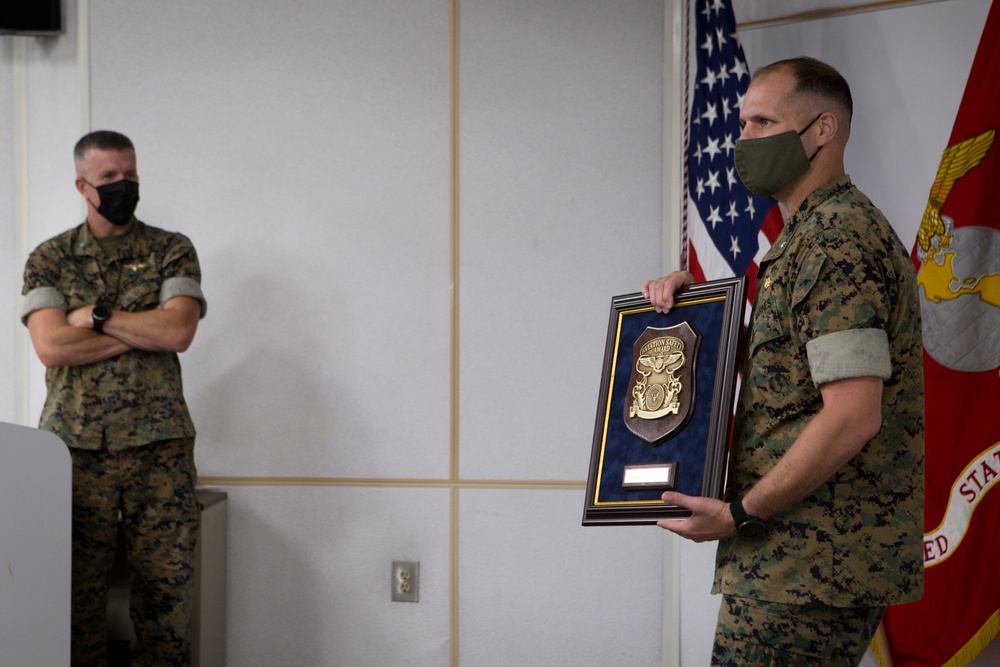 MCAS Miramar receives the 2022 Safety Award