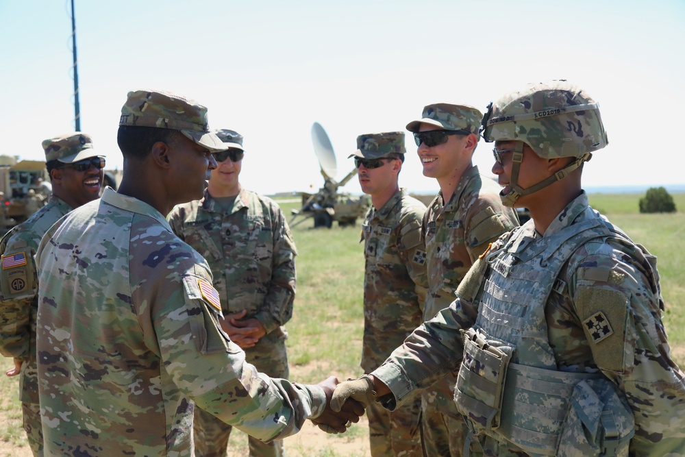 NORAD and USNORTHCOM SGM visits 52nd Brigade Engineer Battalion