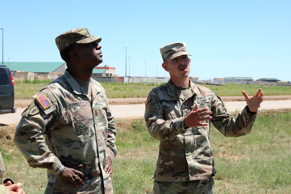 NORAD and USNORTHCOM SGM visits 52nd Brigade Engineer Battalion