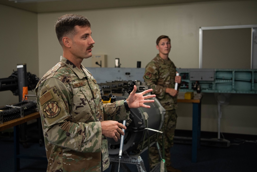 Kadena youth program participates in F-15 outreach event