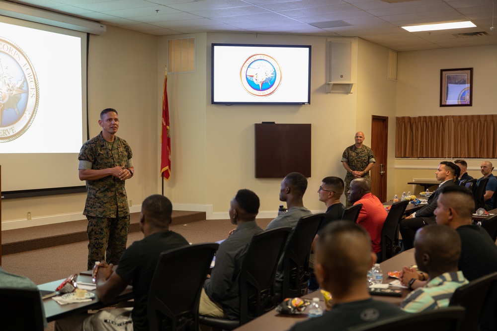 MARFORRES Diversity Aimed Officer Program Welcome Aboard