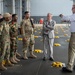 Somali Distinguished Visitors tour USS Hershel “Woody” Williams