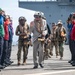 Somali Distinguished Visitors tour USS Hershel “Woody” Williams