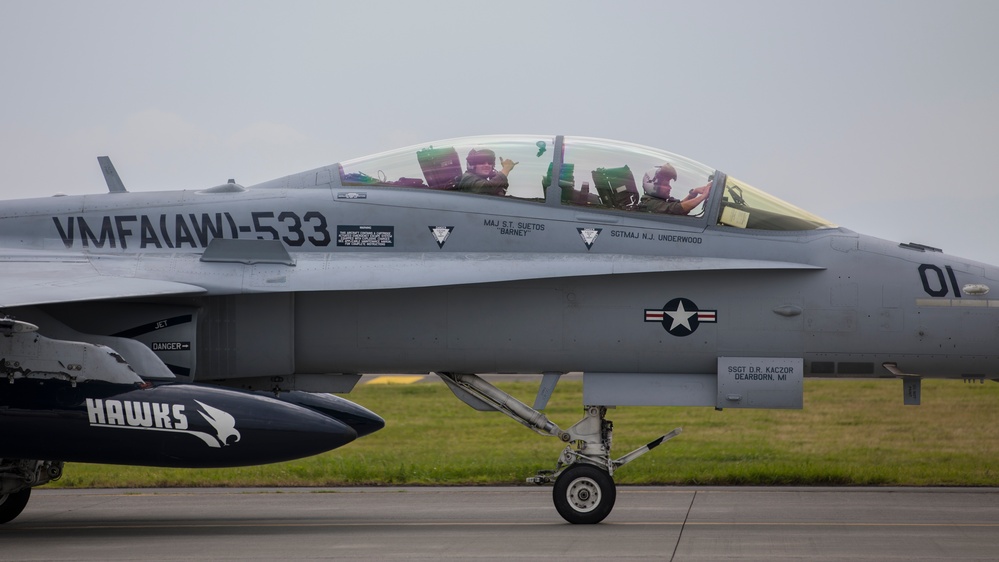 VMFA(AW)-533 conduct Incentive Flights