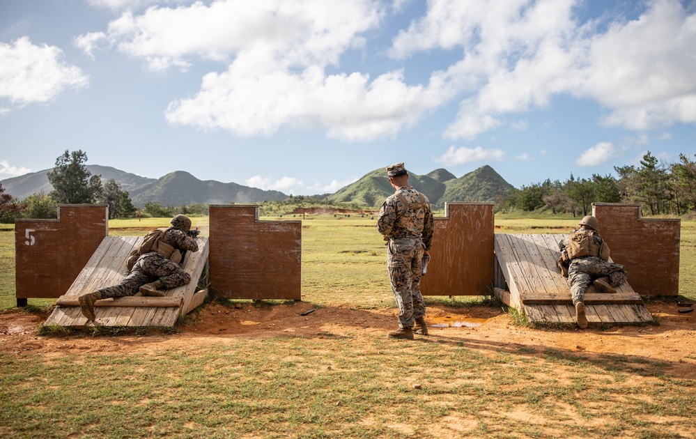 3rd Maintenance Battalion Conducts Table 3-6, Combat Marksmanship Range