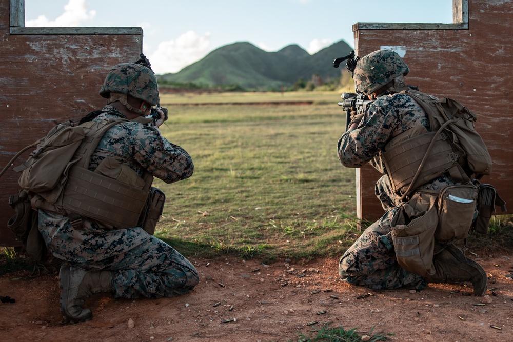 3rd Maintenance Battalion Conducts Table 3-6, Combat Marksmanship Range